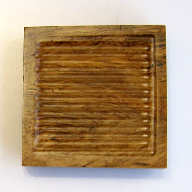 【高級分厚い紅木茶托A　1個】