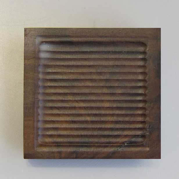 【高級分厚い紅木茶托D　1個】