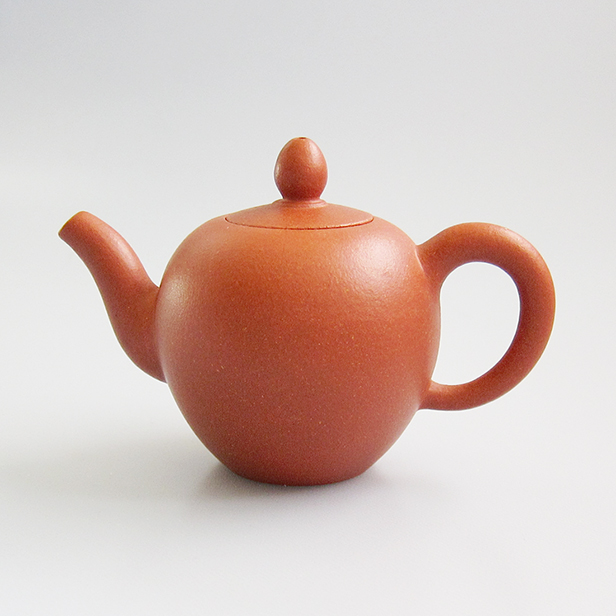 【訳あり】中国茶器【高級紫砂壺 ミニランプ型茶壺100ml　１客】