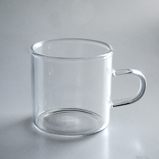 茶杯【大きめ耐熱円筒形ガラスカップ(100ml) 1個】