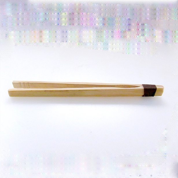 中国茶器【竹夾子ガッチリ中口(糸巻き) 1個】